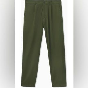 COS REGULAR-FIT TAPERED TWILL CHINOS sz 30 / Eu 46 / 175 80A